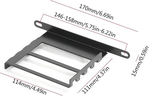 Adjustable E Type GPU Graphics Card Bracket Internal Stand for Inside Computer Cases SXJ E Type Graphics Card Bracket in Saudi Arabia