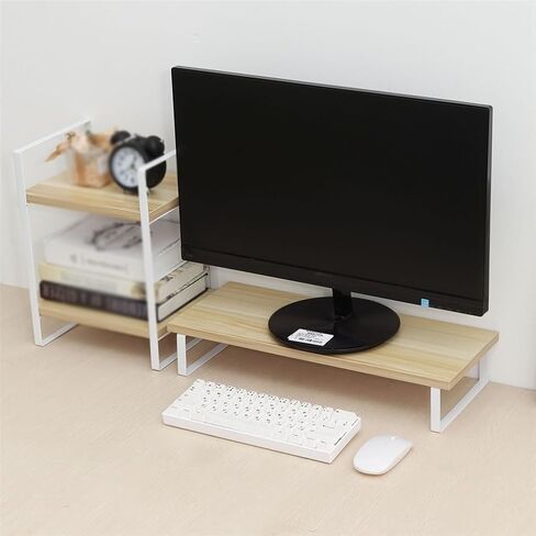 شاشة الحامل التلفزيوني التلفزيوني مراقب الجدول الجدول مجموعة سطح المكتب شاشة جهاز الكمبيوتر المحمول منظم الرف على رف مكتب المنزل LAPDESK (D ، مجموعة واحدة) in Kuwait