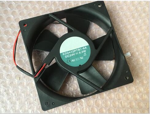for KD2412PTS1-6A 24V 5.3W 120X120X25MM 2-Wire Cooling Fan in Saudi Arabia