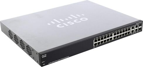 Cisco SG300-28MP-K9 28-PORT GIGABIT POE مفتاح مُعد (متجدد) in Kuwait