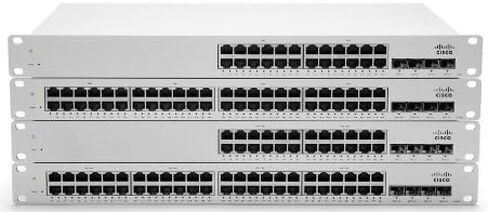 Cisco Meraki MS220-48LP-HW 48 Port Cloud Managed Poe+ Gigabit-غير مطالب به-بدون ترخيص (متجدد) in Kuwait