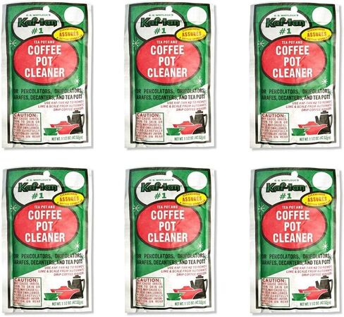 Frebento C. G. Whitlock's Kaf-tan KT-1 Coffee Pot and Tea Pot Cleaner 6 Pieces in Saudi Arabia