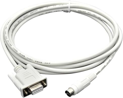 1PC PC-DVP DVPCAB215 لبرمجة كابل تنزيل خط كابل المنفذ RS232 (2M ، الأزرق) in Saudi Arabia