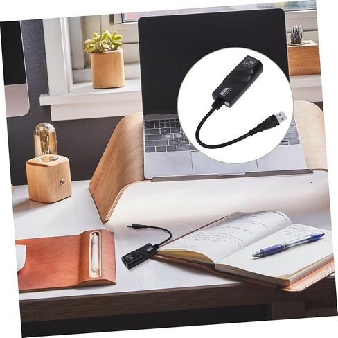1000M USB إلى Ethernet Adapter Gigabit Network Adapter تصميم أنيق لسطح المكتب والكمبيوتر المحمول عالي السرعة نقل البيانات لا يوجد سائق مطلوب in Saudi Arabia