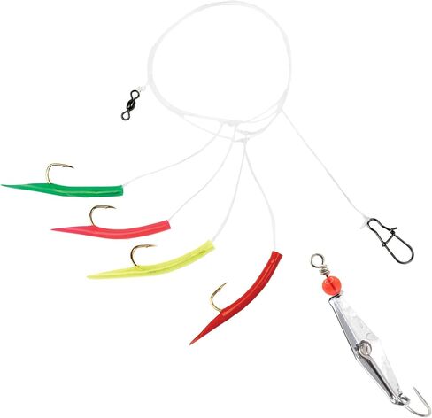 Clarkspoon 4-Piece Mackerel Tree Rig - Gold 2/0 Hooks - Spanish Mackerel, Bluefish in Kuwait