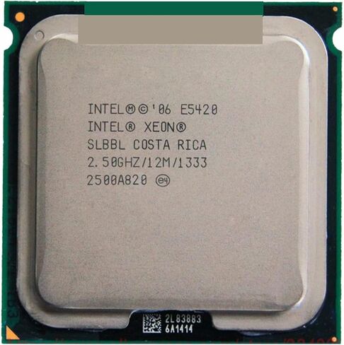 Asli CPU I Xeon E5420 Prosesor 2.50 GHz/12 M/1333 MHz Quad-Core Socket 771 Gratis Pengiriman Cepat Kapal in Saudi Arabia