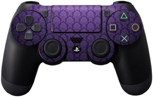 Mayyskins الجلد متوافق مع Sony PS4 Controller - الأرجواني العتيقة | غلاف الالتفاف الواقي ، الدائم ، والفريد من نوعه | من السهل تطبيق الأنماط وإزالتها وتغييرها | صنع في الولايات المتحدة in Saudi Arabia