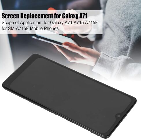 تجميع شاشة الهاتف المحمول لـ A715F ، LCD استبدال معرض Display Aigitizer لـ A71 A715 A715F لـ 715F الهواتف المحمولة in Saudi Arabia