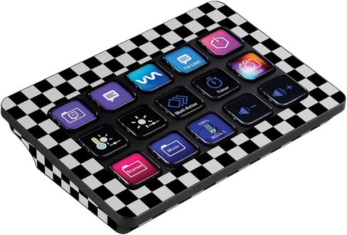 MightySkins Skin Compatible with Elgato Stream Deck MK.2 - Check | Protective, Durable, and Unique Vinyl Decal wrap Cover | Easy to Apply, Remove, and Change Styles | Made in The USA in Saudi Arabia