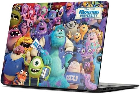 Skinit Skinit Laptop Skin Compatible مع جهاز كمبيوتر محمول السطح 7 13.8in - جامعة ديزني مونسترز المرخصة رسميًا مايك وسولي تصميم in Saudi Arabia