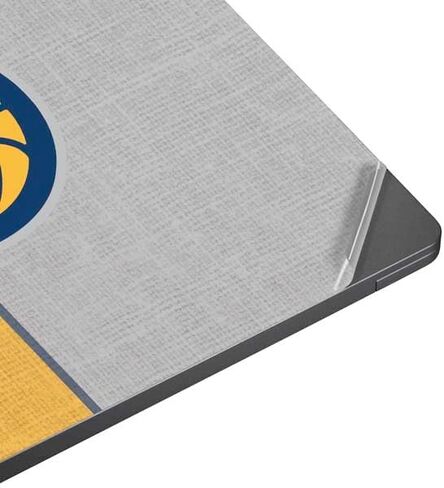 Skinit Decal Laptop Skin Compatible with Surface Laptop 7 13.8in - Officially Licensed NBA Indiana Pacers Canvas Design in Saudi Arabia