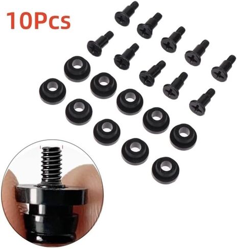 10pcs 2.5/3.5 بوصة مسامير مقاومة للكمبيوتر + مسامير امتصاص الصدمات HDD صدمة (أ) in Kuwait