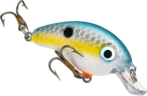 Strike King (HCBPM-513) Bitsy Pond Minnow Crankbait Fishing Lure, 513 - Firetiger, 3/32 oz, Irresistible to Fish in Saudi Arabia