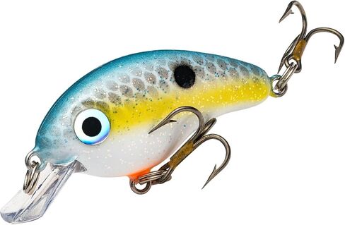 Strike King (HCBPM-513) Bitsy Pond Minnow Crankbait Fishing Lure, 513 - Firetiger, 3/32 oz, Irresistible to Fish in Saudi Arabia