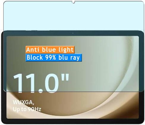 واقي شاشة ضوء مضاد للأزرق من Vaxson ، متوافق مع Samsung Galaxy Tab A9 Plus 11 "Tabu Film TPU STANTERS [لا يخفف الزجاج] in Kuwait
