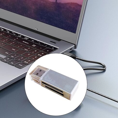 قارئ بطاقة USB 2.0 لـ MS TF More Slots Cards Adapter توافق عالي مع نقل بيانات السرعة السريعة متعددة الأجهزة in Saudi Arabia