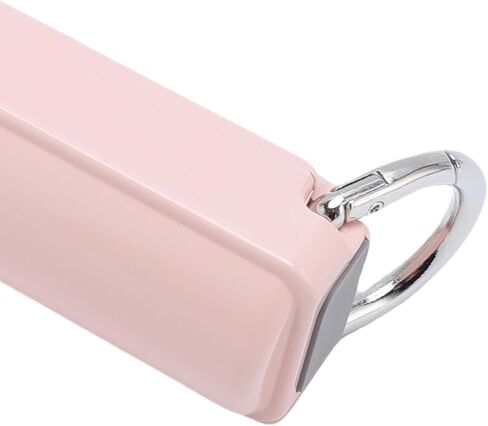 مروحة محمولة محمولة USB مروحة اليد المحمولة مروحة محمولة 5 سرعات USB قابلة لإعادة الشحن مع مروحة يدوية الرياح الباردة مع تسلق الجبال (الوردي) in Kuwait