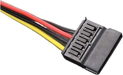 8pin/6pin to sata كابل موصل امدادات الطاقة الصلبة 8pin/6pin أنثى إلى سلك مزود الطاقة Sata HDD (8pin) in Saudi Arabia