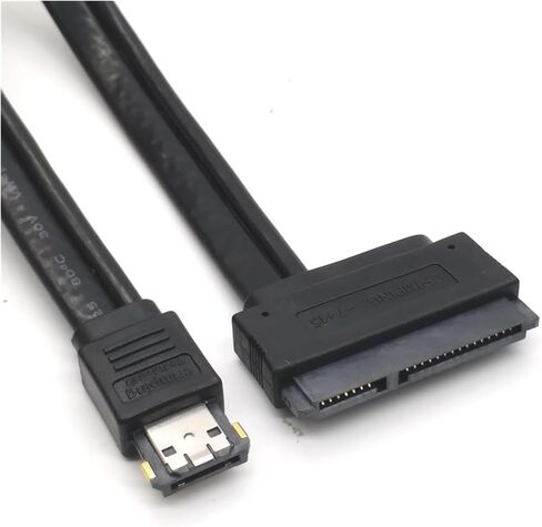 Power Esata USB 12v 5v to 22pin Sata USB Hard Disk Cable in Saudi Arabia