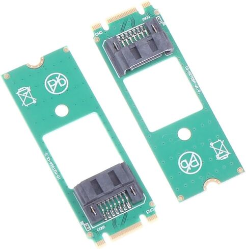 PC M.2 to 7Pin SSD Converter Adapter Card NGFF Detection Tool for SATA SSD(SATA Card Cable) in Saudi Arabia