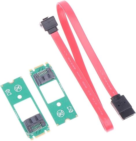 PC M.2 to 7Pin SSD Converter Adapter Card NGFF Detection Tool for SATA SSD(SATA Card Cable) in Saudi Arabia