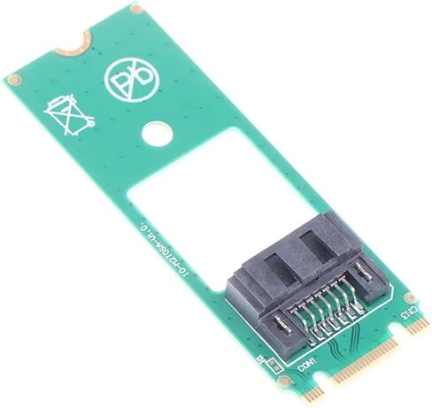PC M.2 to 7Pin SSD Converter Adapter Card NGFF Detection Tool for SATA SSD(SATA Card Cable) in Saudi Arabia