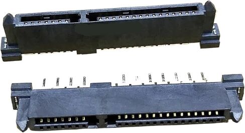SATA HARD DISK Oterface Socket SATA CONNECTOR BASE 7+15PIN 180 DEGREES DUBLE DUBLE DIP 22P DIP in Saudi Arabia