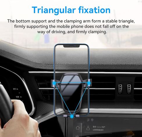 X8 Car Phone حامل الهاتف Mount Phone Mount for Car Windshield Dashboard Air Vent Universal Hands Free Automobile Automobile Automobile Plost Plat in Saudi Arabia
