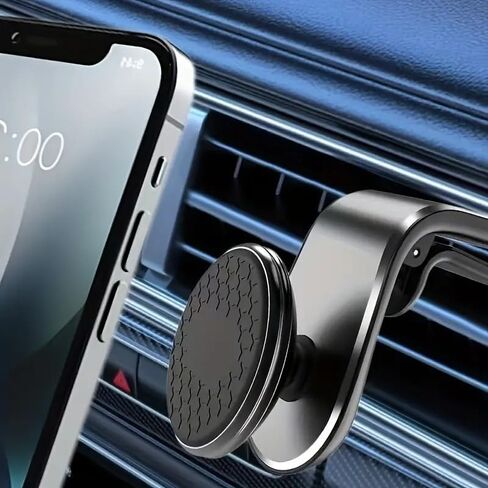 Generic Magnetic Car Phone Mount, Universal Compatible, Dashboard Mount for iPhone, Black in Saudi Arabia