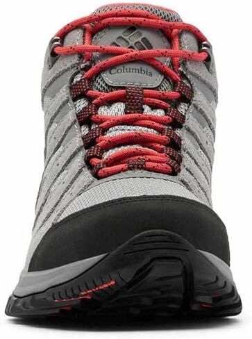 Columbia Women's Redmond III Mid Waterproof, Steam/Red Coral, 6.5 in Saudi Arabia
