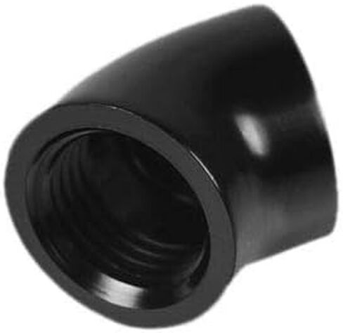 Barrow G1/4" 45 Degree Female to Female Angled Adaptor Fitting - Black (TDWT45SN) in Saudi Arabia