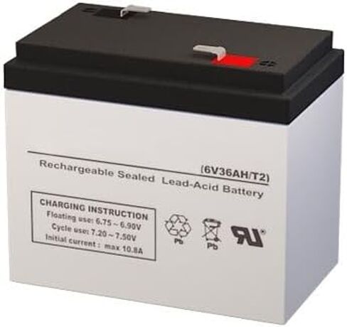 SIGMASTEK RB6360-F2 6V 36AH SLA بطارية مع محطات F2 in Kuwait