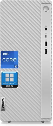 Lenovo 2025 IdeaCentre Business Tower Desktop ، Intel Core I7-14700 ، Wi-Fi 6 ، US Wired KB & M ، Windows 11 Pro ، Gray (RAM 16GB | 1TB) in Saudi Arabia