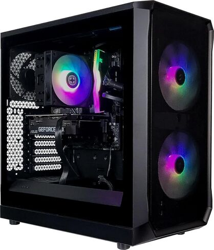 Focus Essential Gaming Desktop, Intel Core i3-12100F 3.3GHz (4.3GHz Turbo Boost), RTX 3050 6GB, 1TB NVMe SSD, 16GB DDR4 RAM, 750W Gold PSU, Win 11 in Saudi Arabia