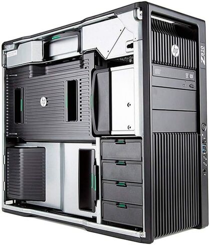 HP Z820 Workstation 2x E5-2640 Six Core 2.5GHz 64GB 500GB K2000 (متجدد) in Kuwait