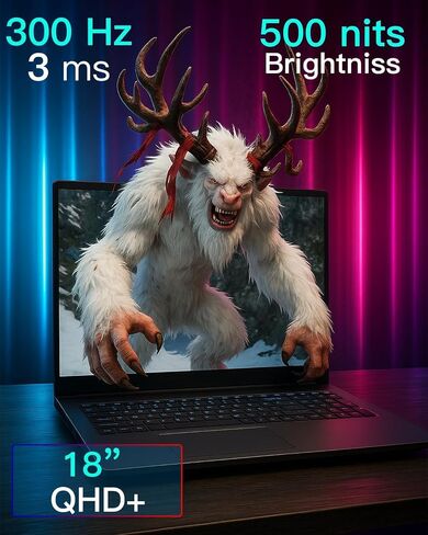 Alienware (2025) 18 Area-51 Gaming Laptop • Intel Ultra 9 275Hx • GeForce RTX 5080 16GB GDDR7 • 18 "QHD+ 3000Hz ، Wi-Fi 7 ، AI NPU in Kuwait