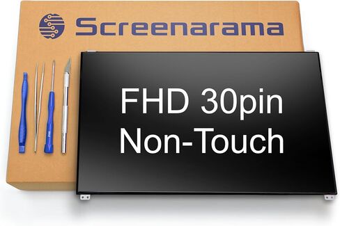 Screenarama استبدال الشاشة الجديدة لـ NV140FHM-N47 ، FHD 1920x1080 ، IPS ، Matte ، LCD LED عرض مع أدوات in Saudi Arabia