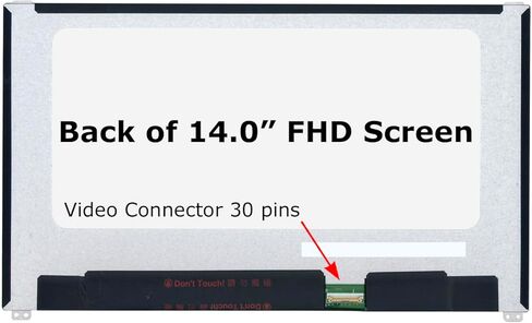 Screenarama استبدال الشاشة الجديدة لـ NV140FHM-N47 ، FHD 1920x1080 ، IPS ، Matte ، LCD LED عرض مع أدوات in Saudi Arabia