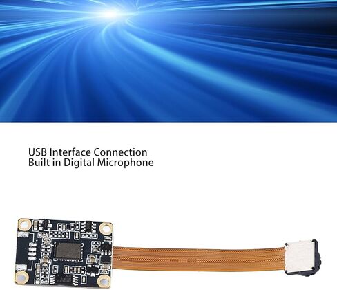 وحدة كاميرا 5MP لكاميرا OV5640 2K USB لجهاز الكمبيوتر المحمول 60 درجة لا يوجد تشوه ثابت التركيز في الميكروفون in Saudi Arabia