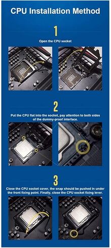 لـ CE G4900 وحدة المعالجة المركزية+وسادة حرارية LGA 1151 معالج C Dual-Thure-Thread 14NM 2MB CPU لـ B250 B250C Miner Mosts in Saudi Arabia