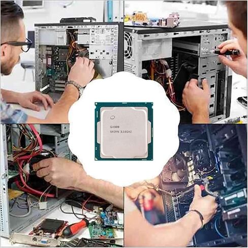 لـ CE G4900 وحدة المعالجة المركزية+وسادة حرارية LGA 1151 معالج C Dual-Thure-Thread 14NM 2MB CPU لـ B250 B250C Miner Mosts in Saudi Arabia