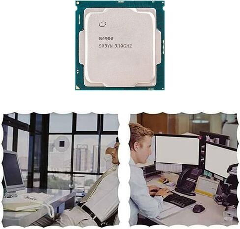 لـ CE G4900 وحدة المعالجة المركزية+وسادة حرارية LGA 1151 معالج C Dual-Thure-Thread 14NM 2MB CPU لـ B250 B250C Miner Mosts in Saudi Arabia