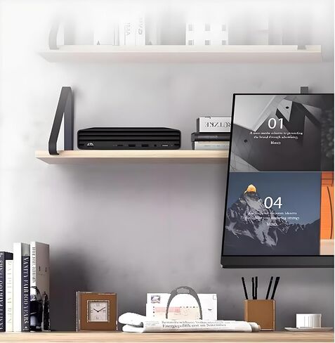 HP Pro Mini 400 G9 Business Mini PC Desktop Computer, Intel CPU, 16GB RAM, 1TB SSD, USB-C, WiFi 6, Bluetooth 5.2, Dual 4K Display Support, Windows 11 Pro, Keyboard and Mouse Included in Saudi Arabia