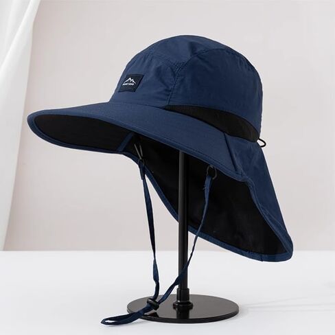 Outdoor Suncreen Hat - Durable Polyester for Fishing,Travel,Camping,Hand Washable in Saudi Arabia