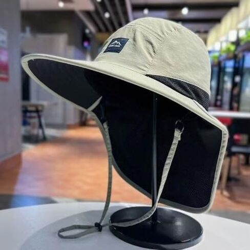 Outdoor Suncreen Hat - Durable Polyester for Fishing,Travel,Camping,Hand Washable in Saudi Arabia