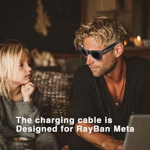 Type C Charging Cable for Ray-Ban Meta Accessories, Smart Glasses Charger 4.92ft for Wayfarer Wayfarer/Headliner Models (for RayBan Meta Wayfarer) in Kuwait