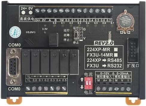 CPU224-MINI Compatible S7-200 Programmable Controller PLC Industrial Control Board CPU224XP Thin Edition Digital 8 in 6 Out in Saudi Arabia