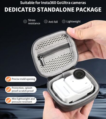 حقيبة حقيبة صغيرة لـ Insta360 Go Ultra Carry Carry Careing Asced Canner in Kuwait