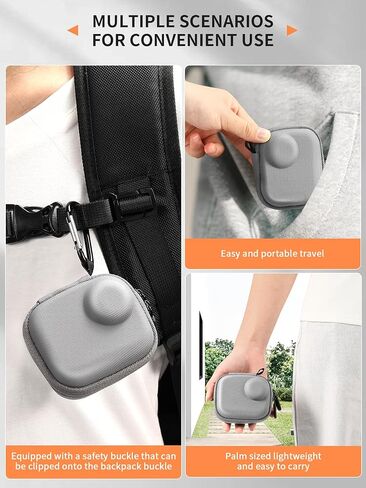 حقيبة حقيبة صغيرة لـ Insta360 Go Ultra Carry Carry Careing Asced Canner in Kuwait