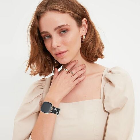 2 حزمة الرسوم المتحركة النقاشات المحفورة المتوافقة مع Fitbit Sense 2/ Sense Fitbit Versa 4/ Versa 3 نساء ، حزام سبورت سيليكون ناعم ناعم من أجل Fitbit Sense 2/ Versa 4 Smart Watch in Kuwait